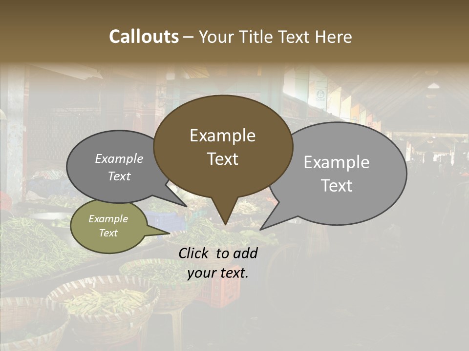 Female Touching White PowerPoint Template