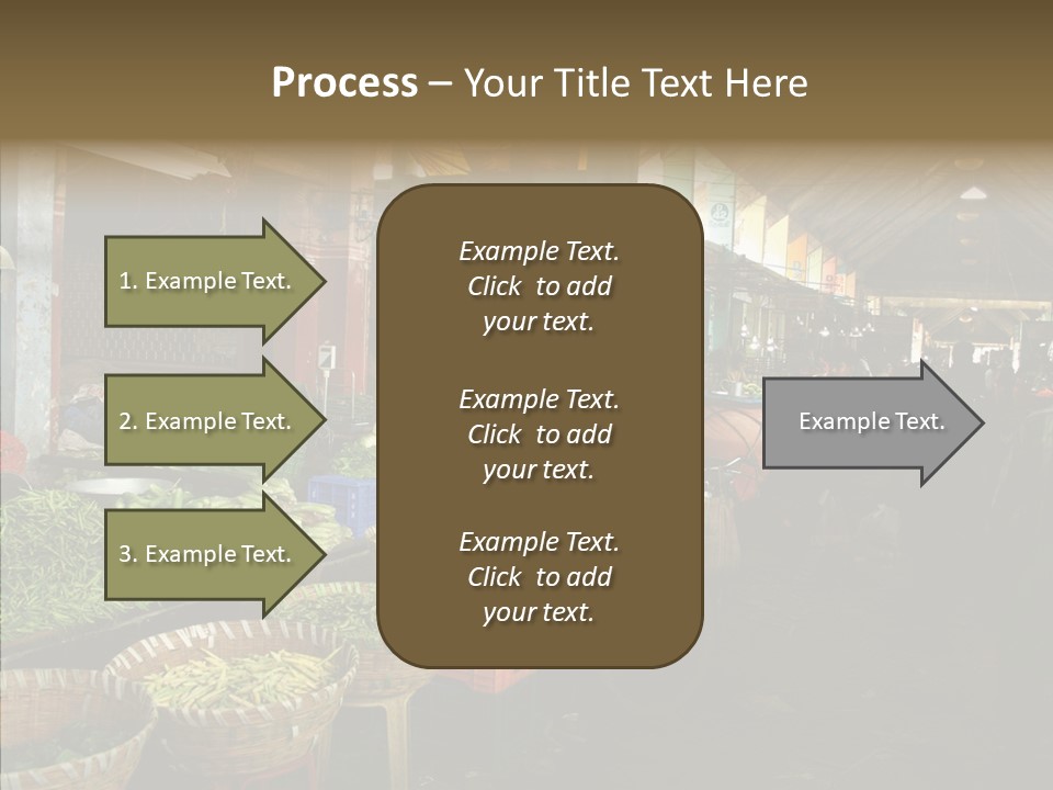 Female Touching White PowerPoint Template