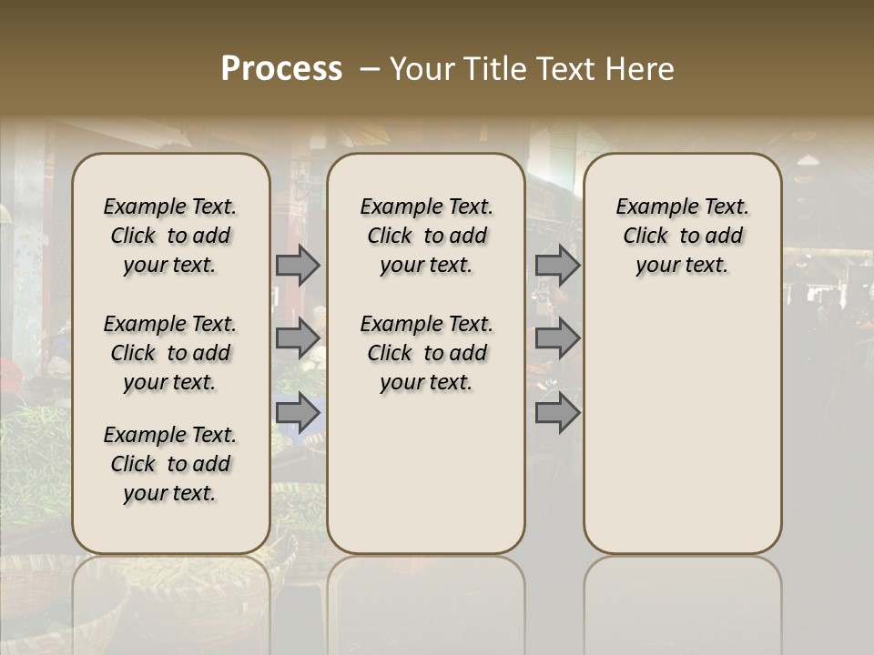 Female Touching White PowerPoint Template