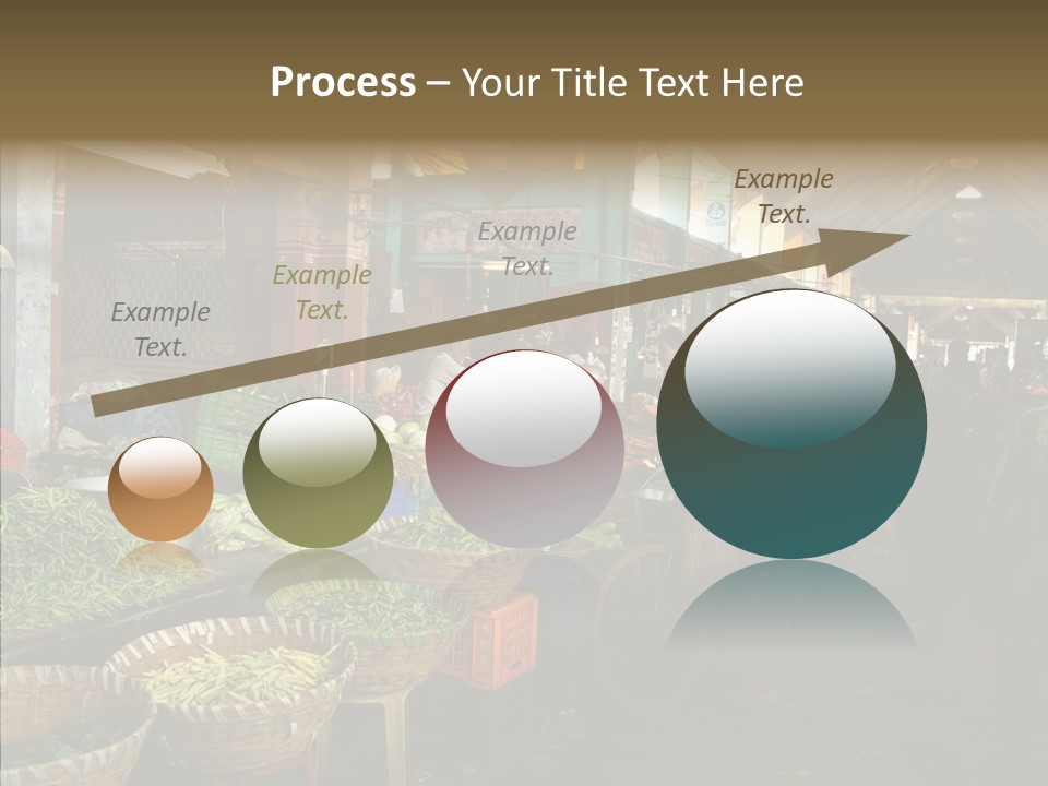 Female Touching White PowerPoint Template