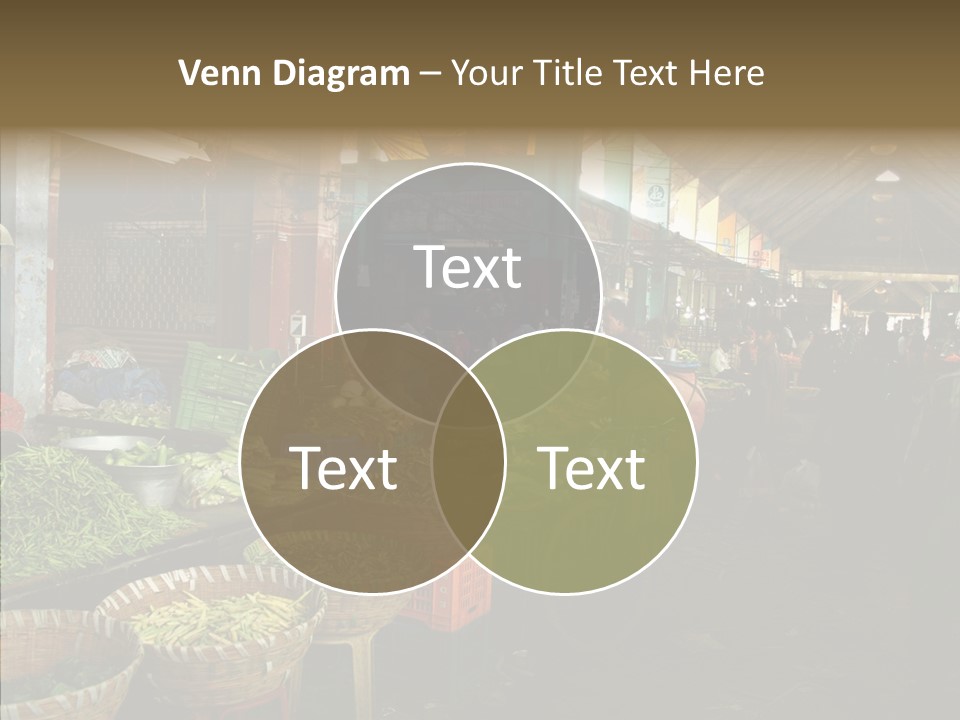 Female Touching White PowerPoint Template