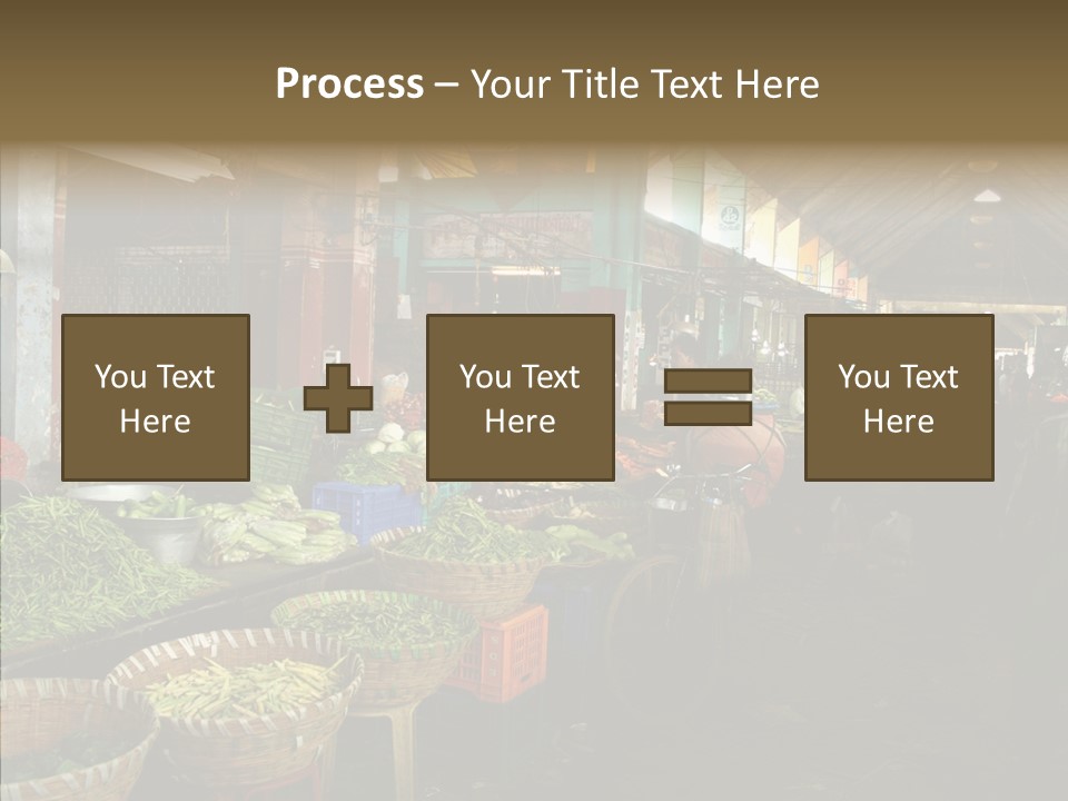 Female Touching White PowerPoint Template