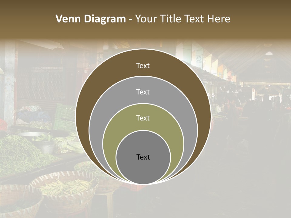 Female Touching White PowerPoint Template