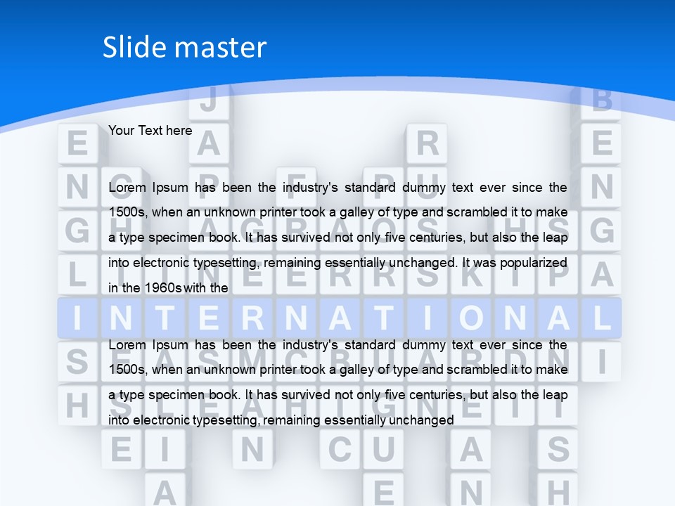 Helping Hand Young Finger PowerPoint Template