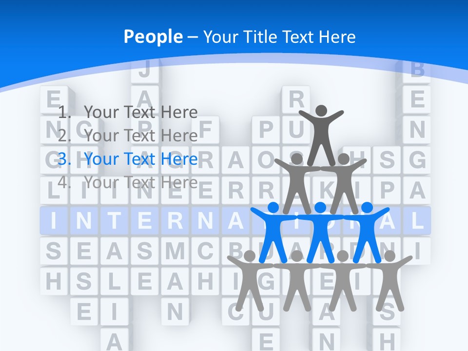 Helping Hand Young Finger PowerPoint Template