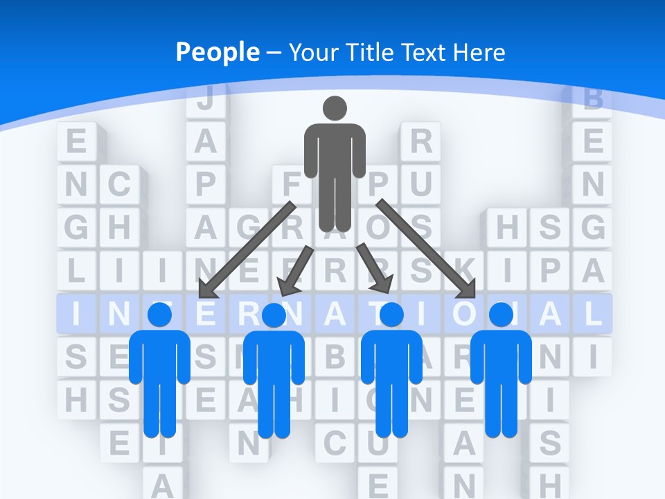 Helping Hand Young Finger PowerPoint Template