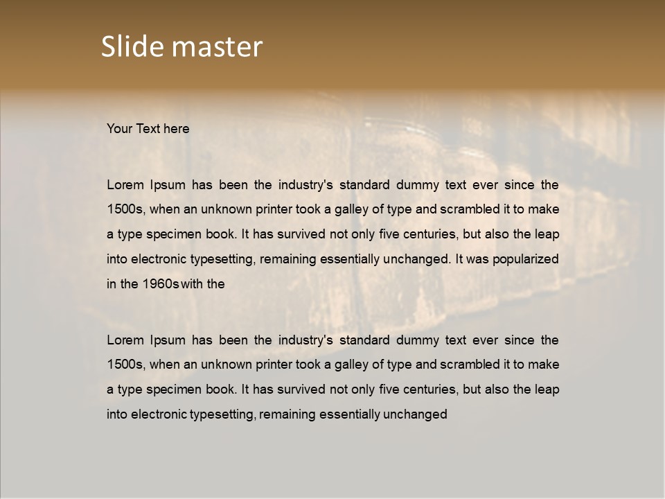 Touching  White Background PowerPoint Template