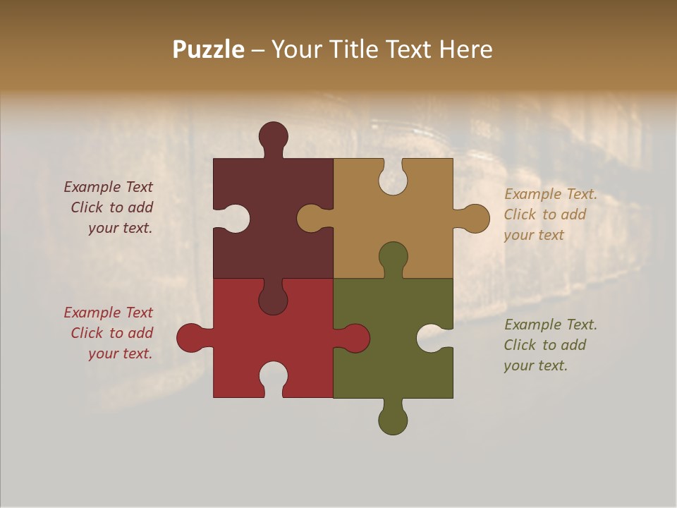 Touching  White Background PowerPoint Template