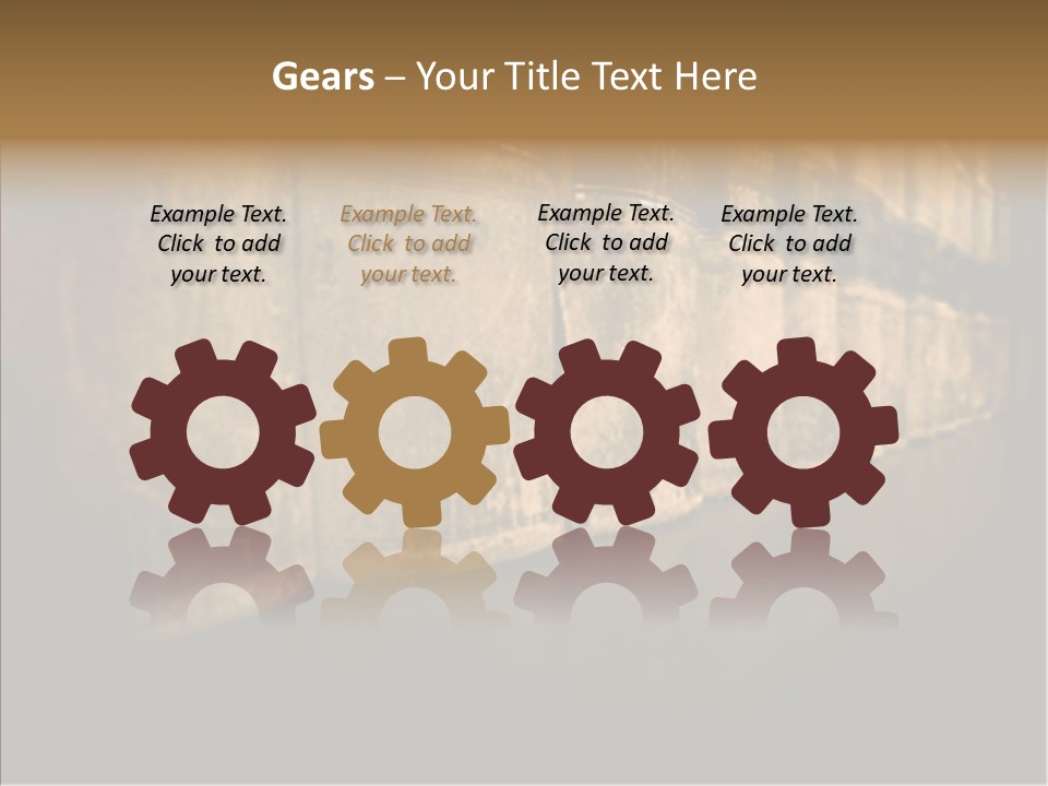 Touching  White Background PowerPoint Template