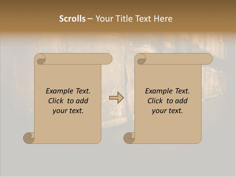 Touching  White Background PowerPoint Template
