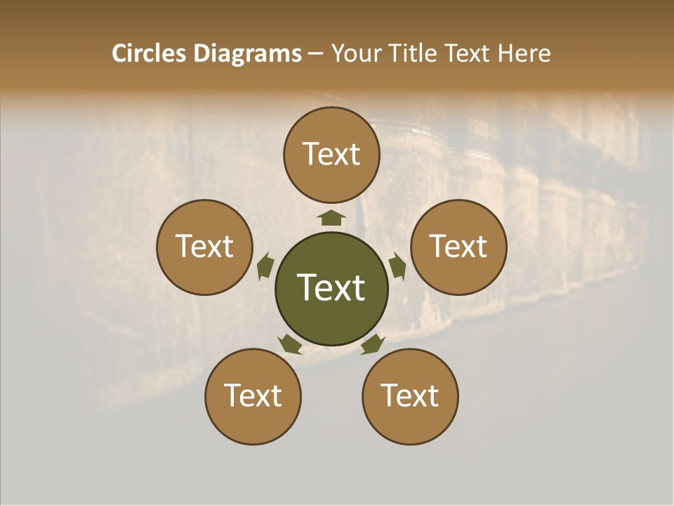 Touching  White Background PowerPoint Template