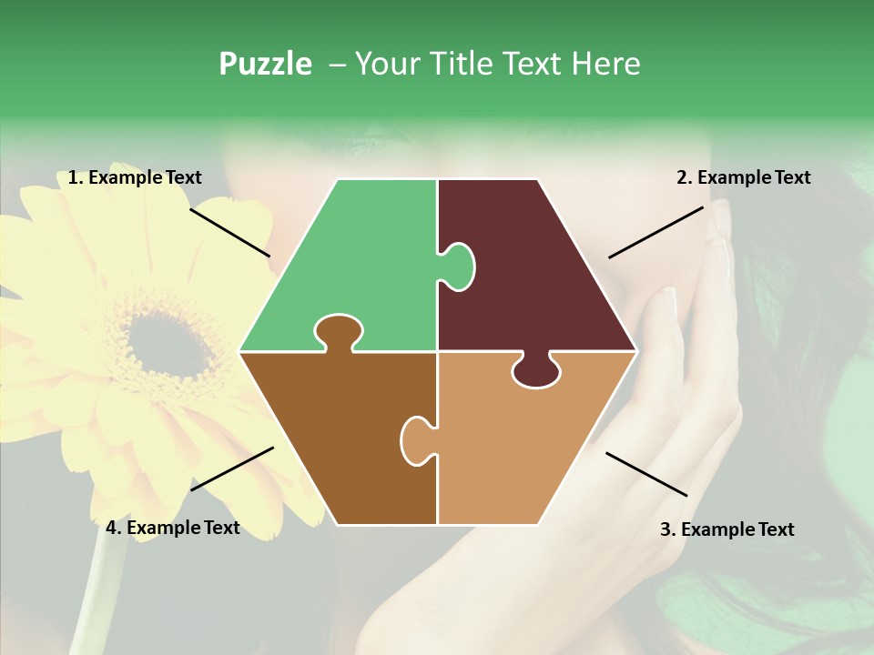 Adult Closeup Sharing PowerPoint Template