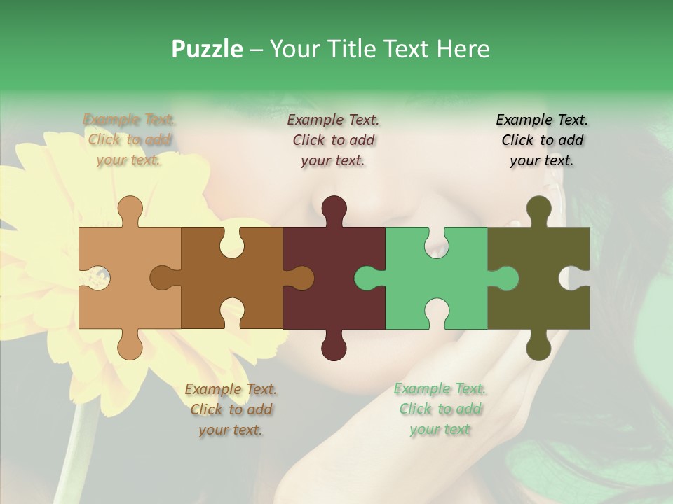 Adult Closeup Sharing PowerPoint Template