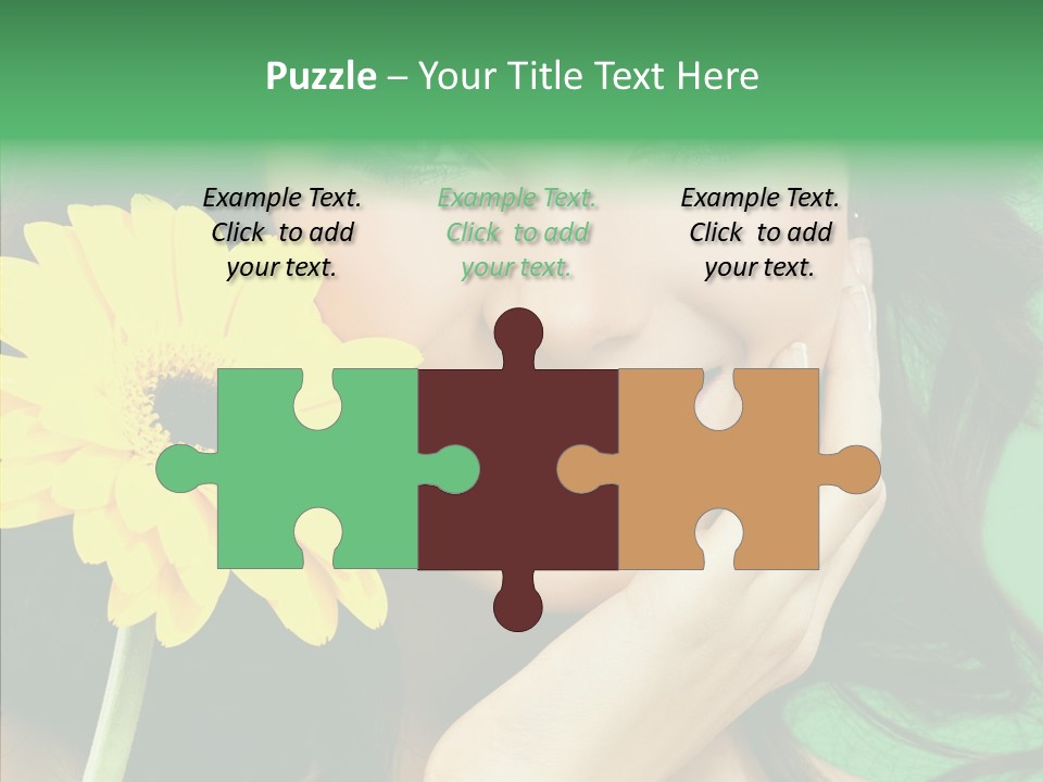 Adult Closeup Sharing PowerPoint Template