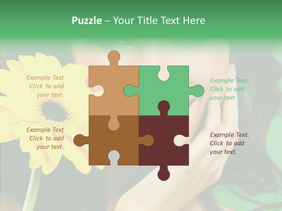 Adult Closeup Sharing PowerPoint Template