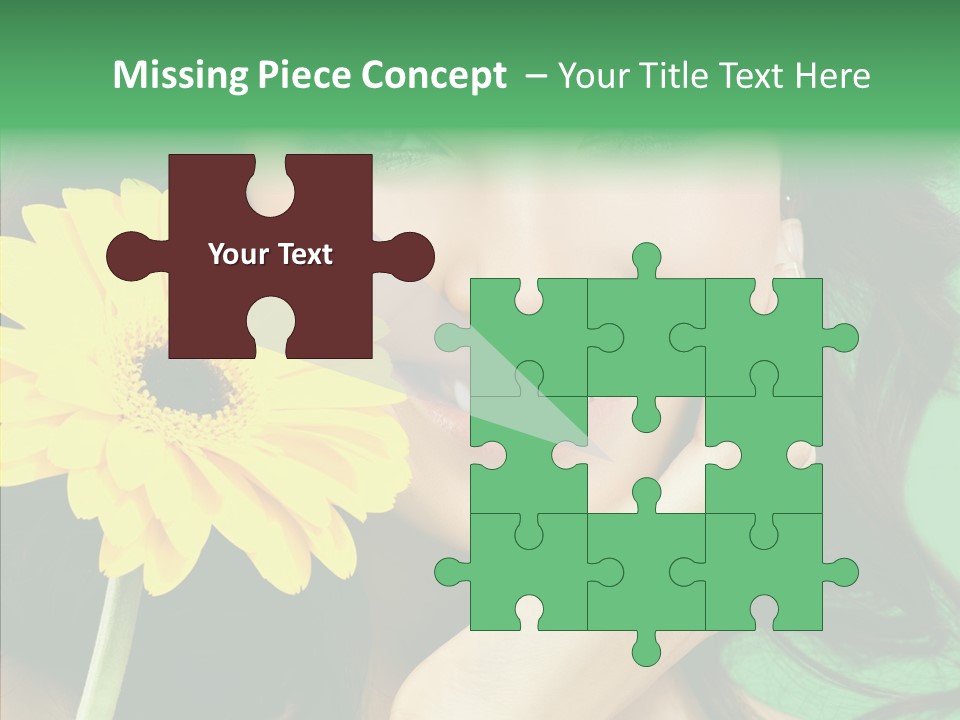 Adult Closeup Sharing PowerPoint Template