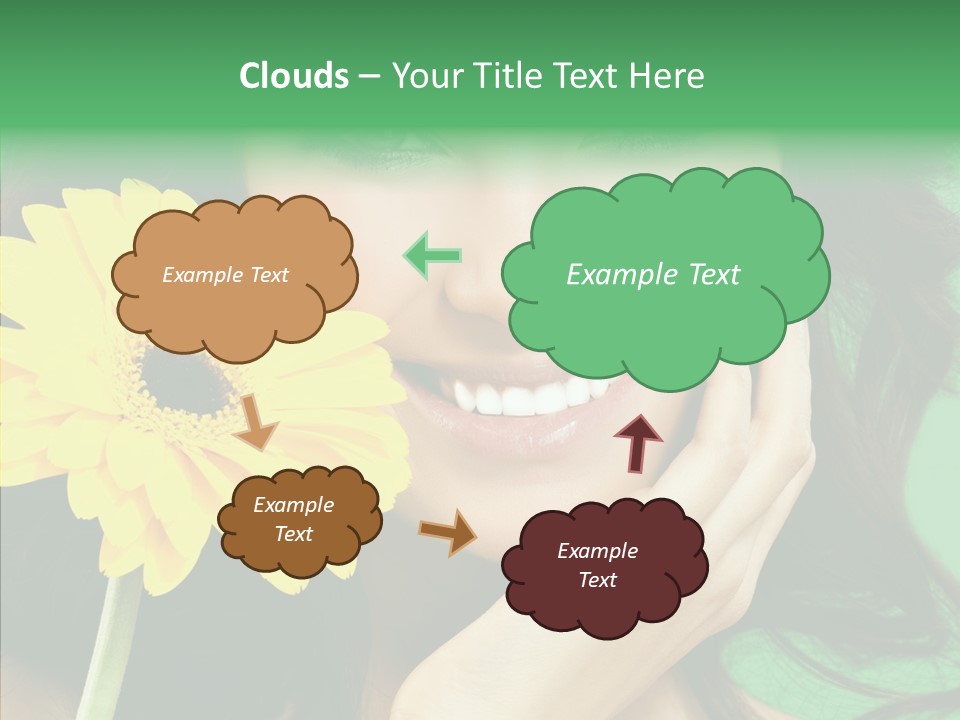 Adult Closeup Sharing PowerPoint Template