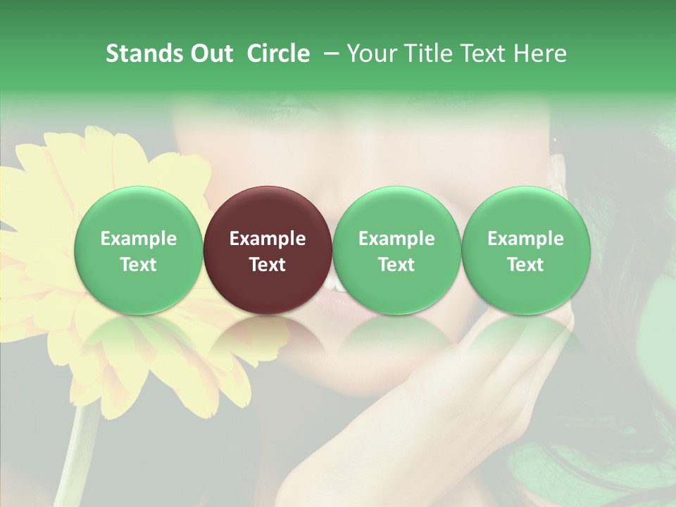 Adult Closeup Sharing PowerPoint Template