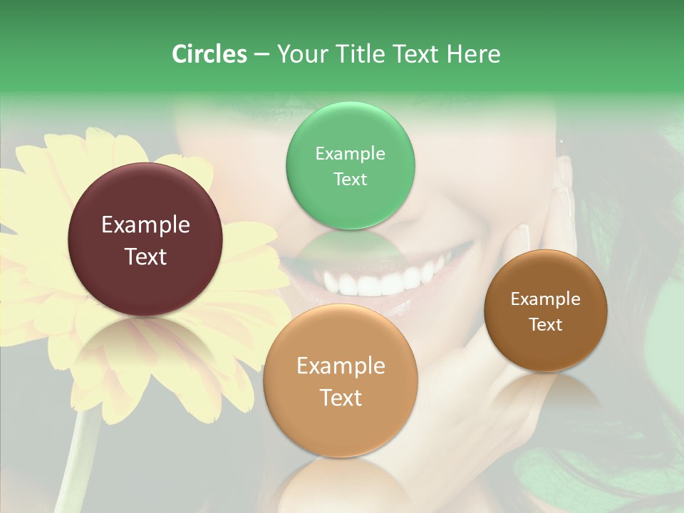 Adult Closeup Sharing PowerPoint Template