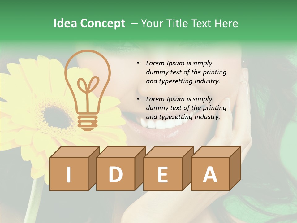 Adult Closeup Sharing PowerPoint Template