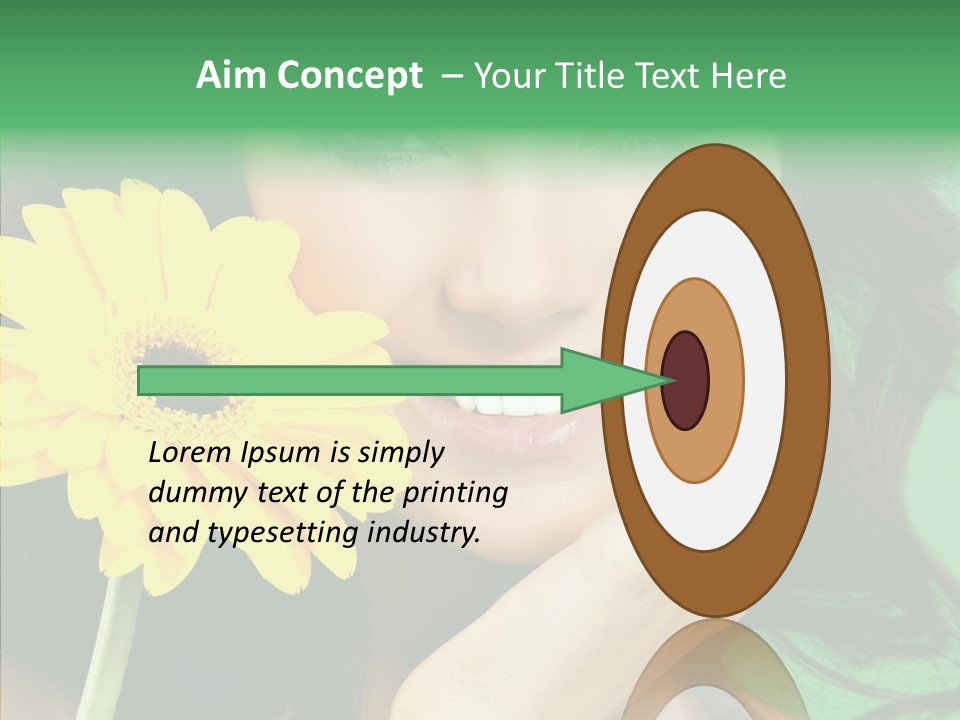 Adult Closeup Sharing PowerPoint Template