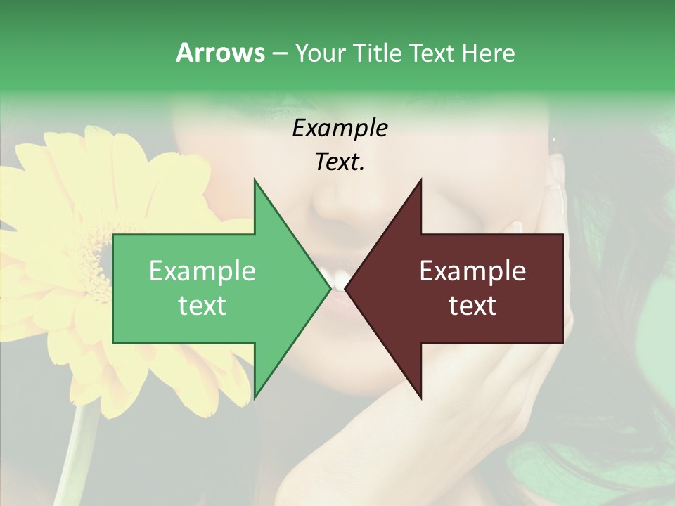 Adult Closeup Sharing PowerPoint Template
