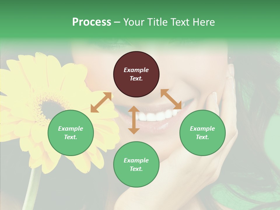 Adult Closeup Sharing PowerPoint Template