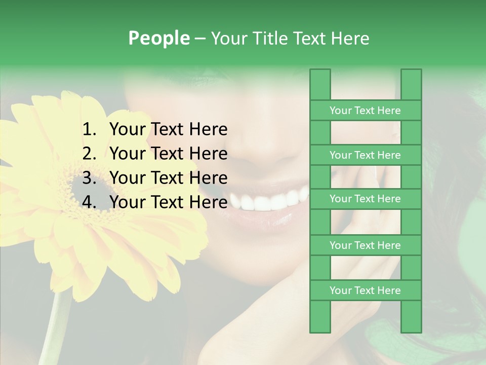 Adult Closeup Sharing PowerPoint Template