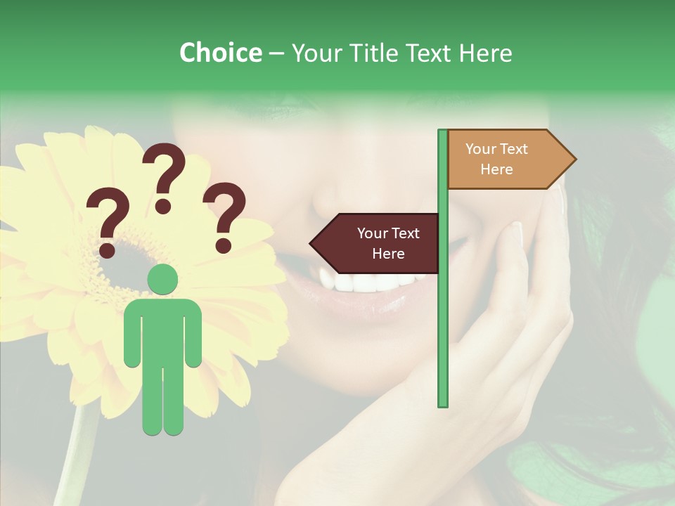 Adult Closeup Sharing PowerPoint Template