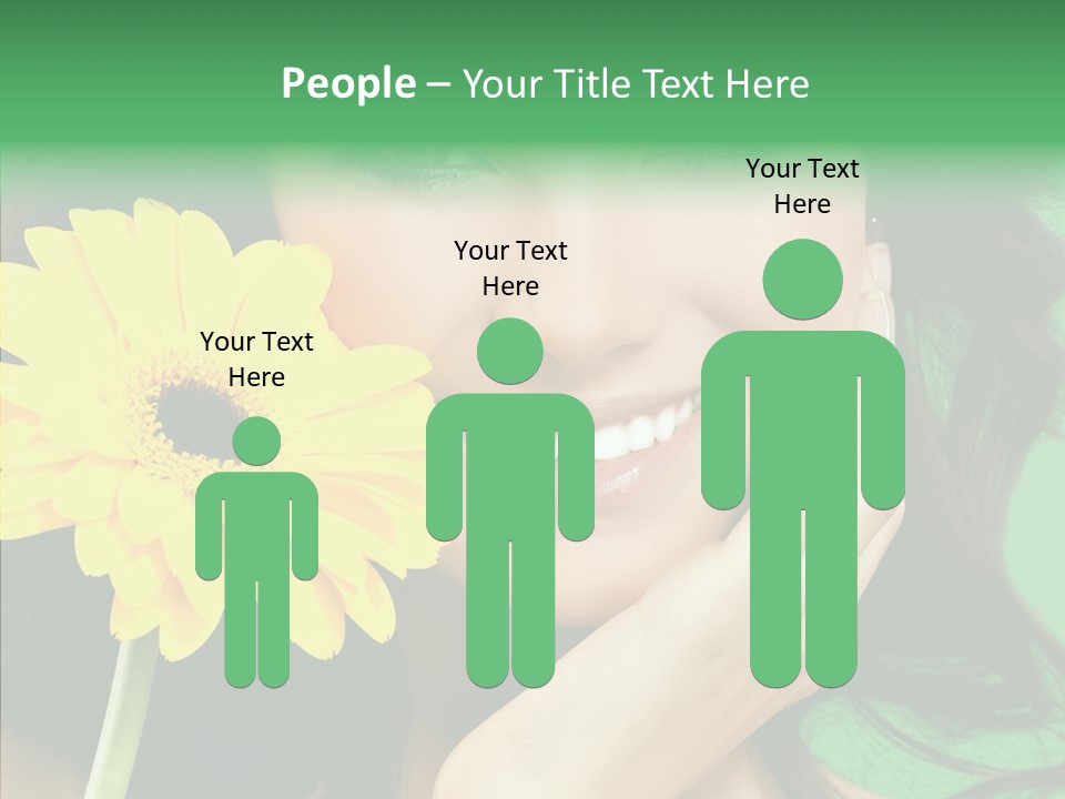 Adult Closeup Sharing PowerPoint Template