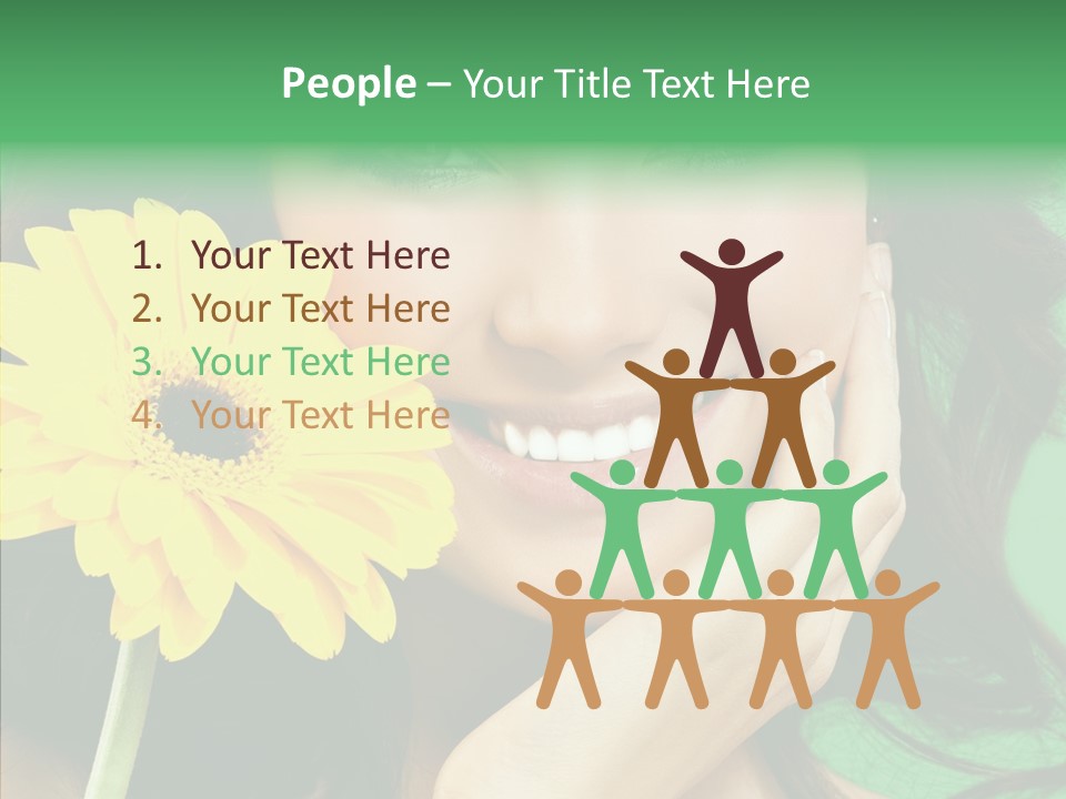 Adult Closeup Sharing PowerPoint Template