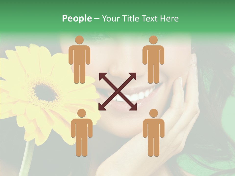 Adult Closeup Sharing PowerPoint Template