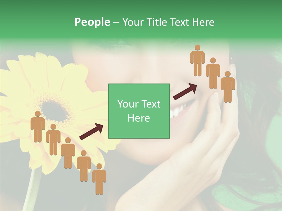 Adult Closeup Sharing PowerPoint Template