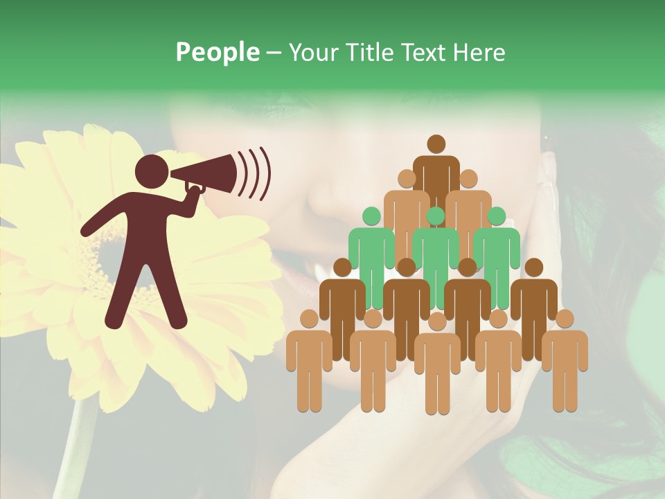 Adult Closeup Sharing PowerPoint Template