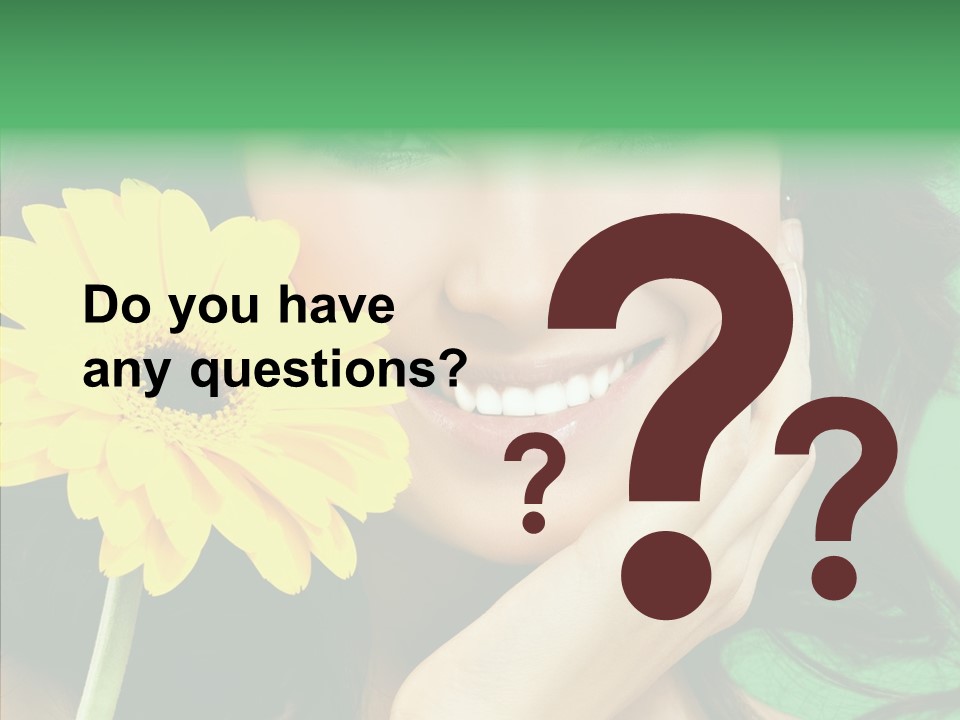 Adult Closeup Sharing PowerPoint Template