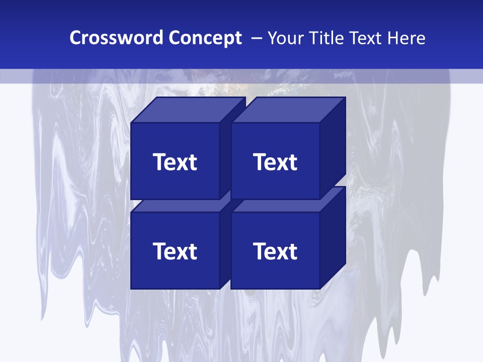 Closeup Grandmother Assist PowerPoint Template