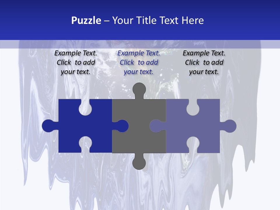 Closeup Grandmother Assist PowerPoint Template