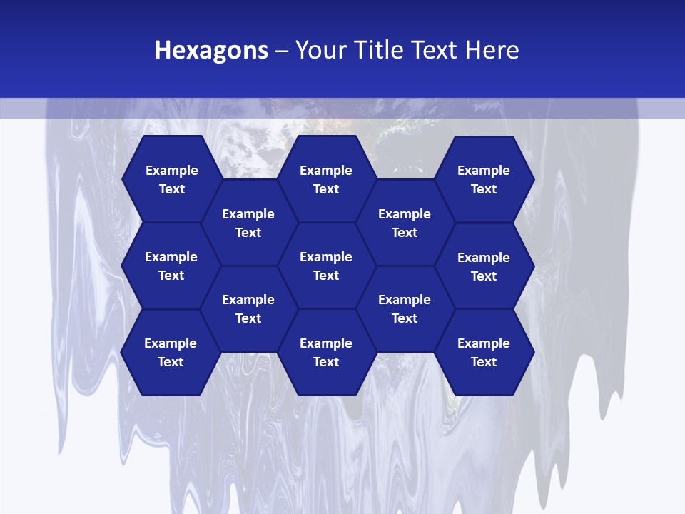 Closeup Grandmother Assist PowerPoint Template