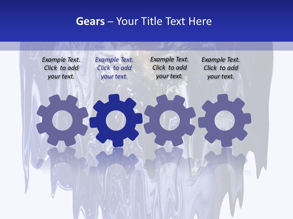 Closeup Grandmother Assist PowerPoint Template