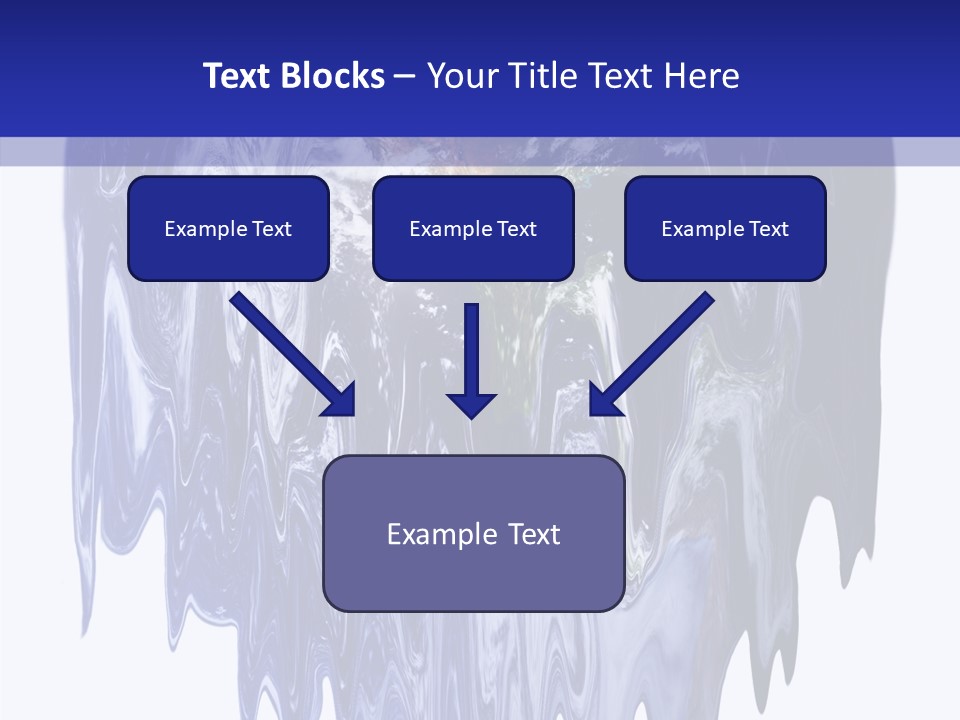 Closeup Grandmother Assist PowerPoint Template
