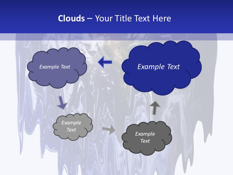 Closeup Grandmother Assist PowerPoint Template