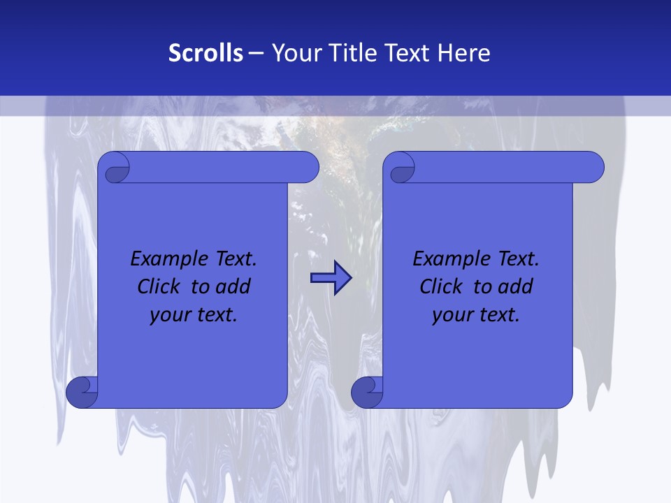 Closeup Grandmother Assist PowerPoint Template