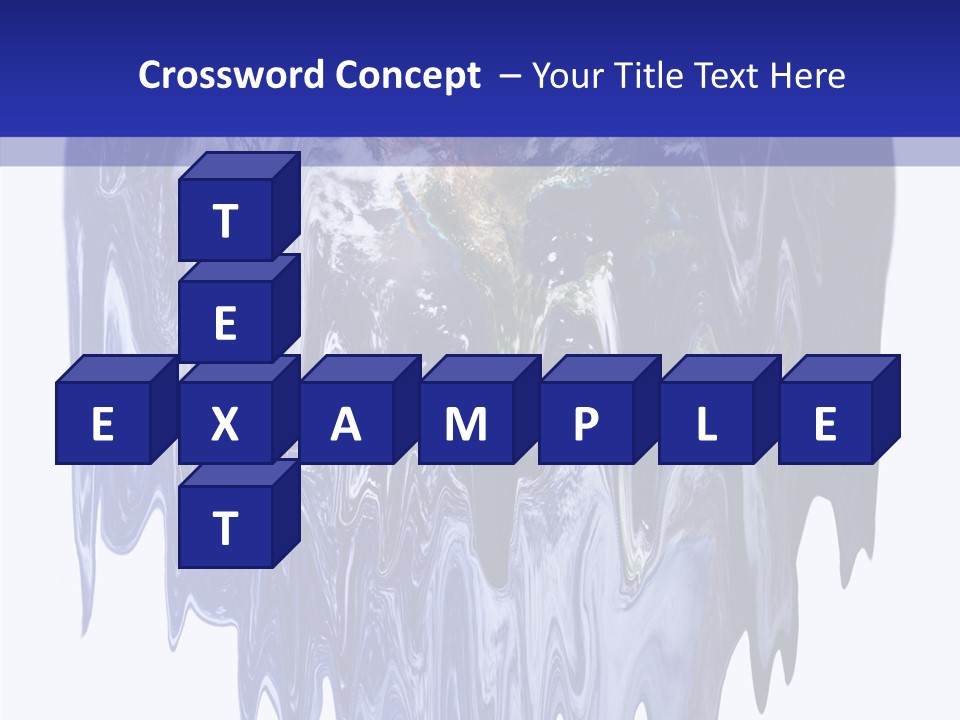 Closeup Grandmother Assist PowerPoint Template