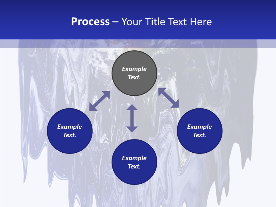 Closeup Grandmother Assist PowerPoint Template
