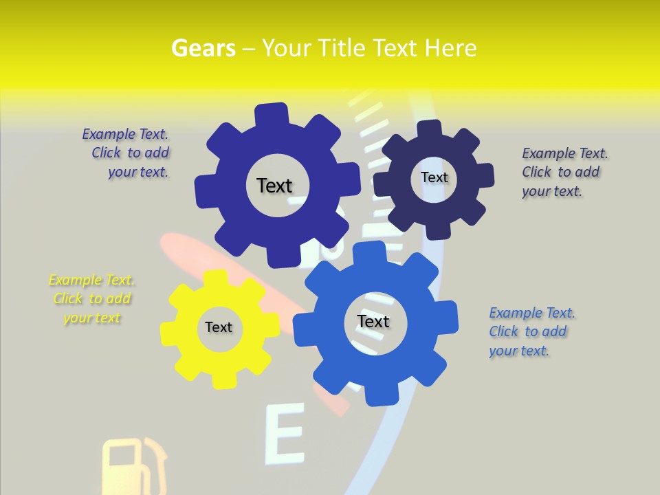 Caregiver Finger Hold PowerPoint Template