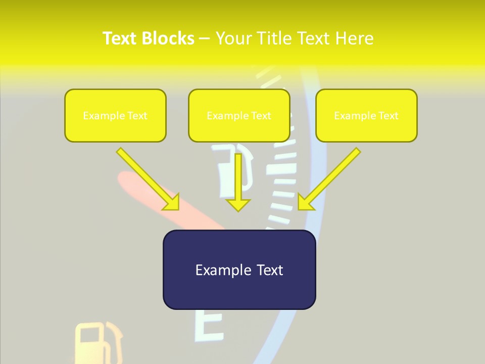 Caregiver Finger Hold PowerPoint Template