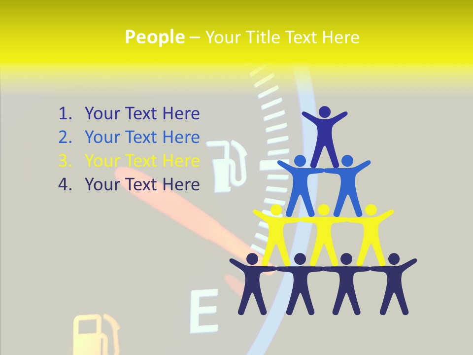 Caregiver Finger Hold PowerPoint Template