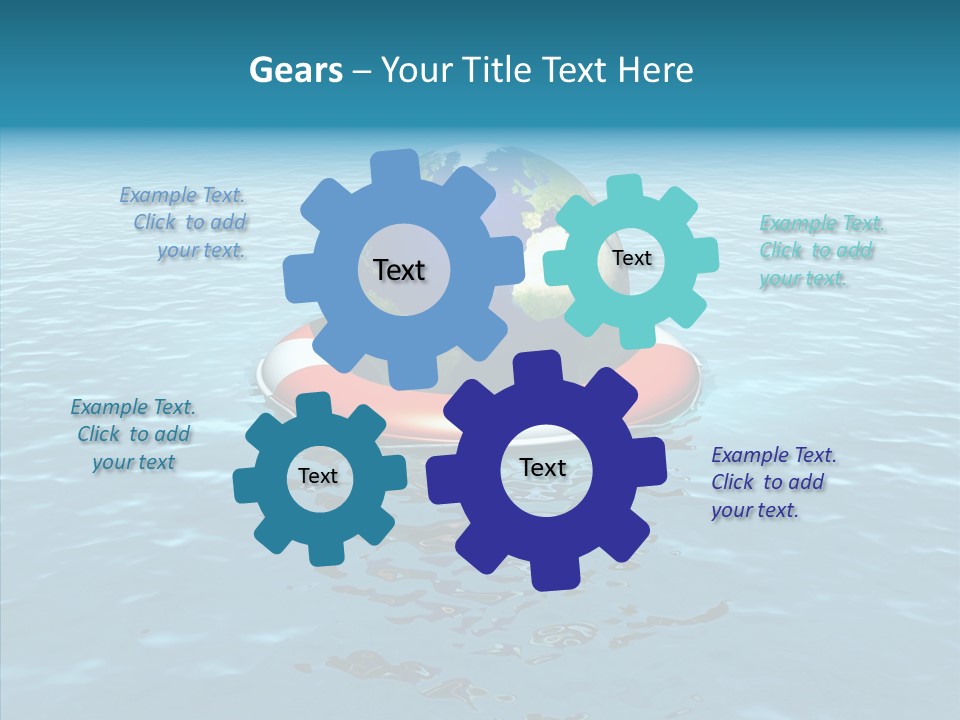 Touching Women Assist PowerPoint Template