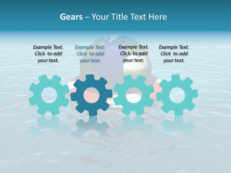 Touching Women Assist PowerPoint Template