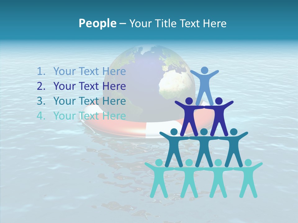 Touching Women Assist PowerPoint Template